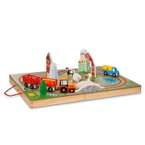 Melissa &amp, Doug Vzemi ga s sabo Leseni igralni komplet Kmetija - Melissa &amp, Doug Cene