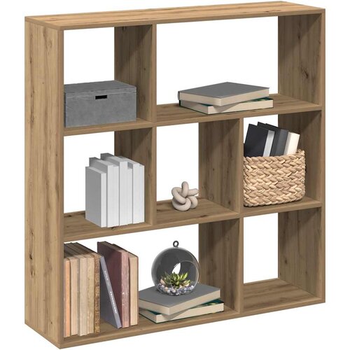 Pregrada regal za knjige boja hrasta 102x29x103,5 cm drveni Slike