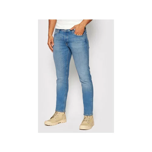 Jack & Jones Jeans hlače Glenn 12201645 Modra Slim Fit