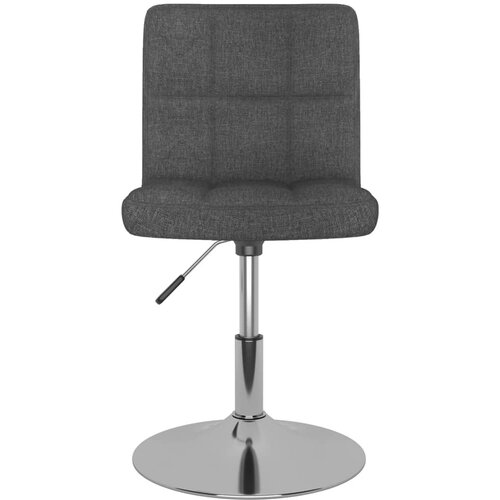 Maison Chic Vrtljiv Jedilni stoli - Vzorci stoli temno sivo blago A1776, (22031403) Slike