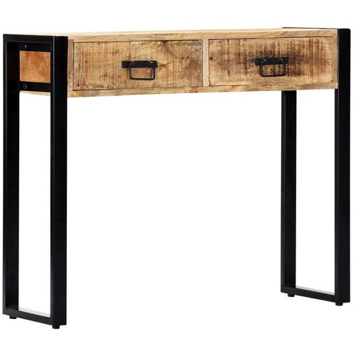  Konzolni stol od masivnog drva manga 90 x 30 x 75 cm Slike