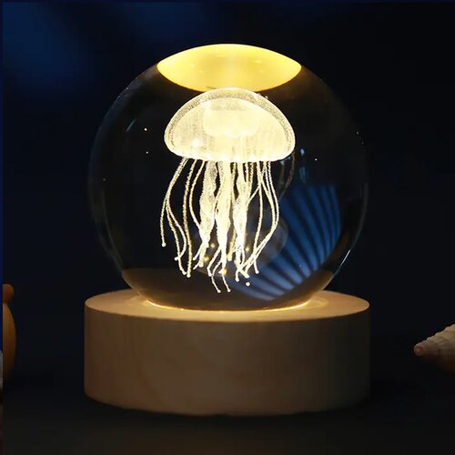 Noćna lampa Meduza, 8 cm Slike