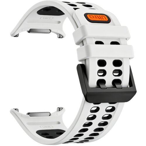 INF Zamenjava/kompatibilni del &ndash; Samsung Watch Ultra 47mm silikonski trak White+Black, (5000382652) Cene