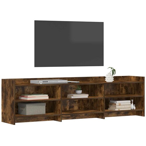  ormar 168 x 33 x 47 cm Dimljeni hrast Konstruirano drvo Slike