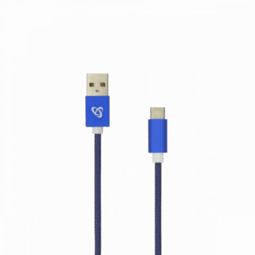 S Box kabl USB A - Type C, Fruity 1,5m, Blue Cene