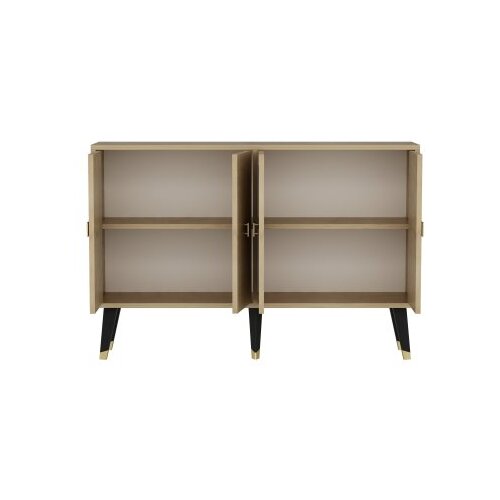 Woody Fashion Carbın - sapphire oak, gold sapphire oakgold console Cene