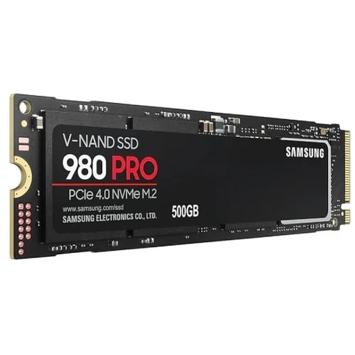 Samsung SSD 980 PRO 500GBNVMe M.2,PCIe Gen 4.0...