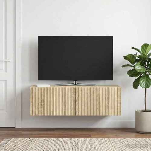  ormar za zid 98 x 31 x 30 cm Hrast sonoma Konstruirano drvo Cijene