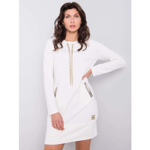 RELEVANCE Dress-RV-SK-6067.15X-ecru Slike