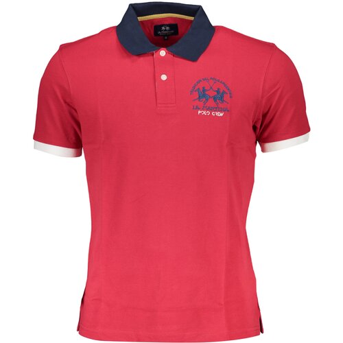 La Martina MEN&#39;S SHORT SLEEVE POLO SHIRT RED Cijene