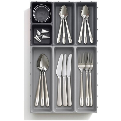 Shumee Blox 7-piece Grey Drawer Organiser Set Slike