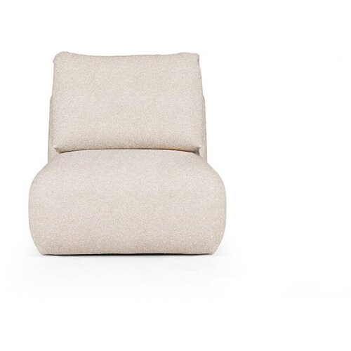 Rodier Krem fotelja od boucl&amp;eacute; tkanine Mirel &amp;ndash; Slike