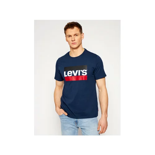 Levi's Majica Sportswear Graphic Tee 39636-0003 Mornarsko modra Regular Fit