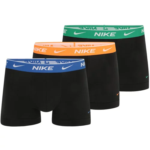 Nike Športne spodnjice modra / zelena / oranžna / črna
