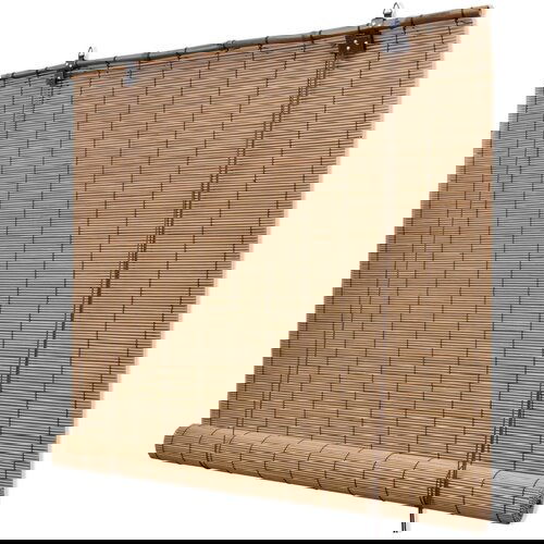  Rolete za zatamnjivanje od bambusa 150x160 cm smeđe Slike