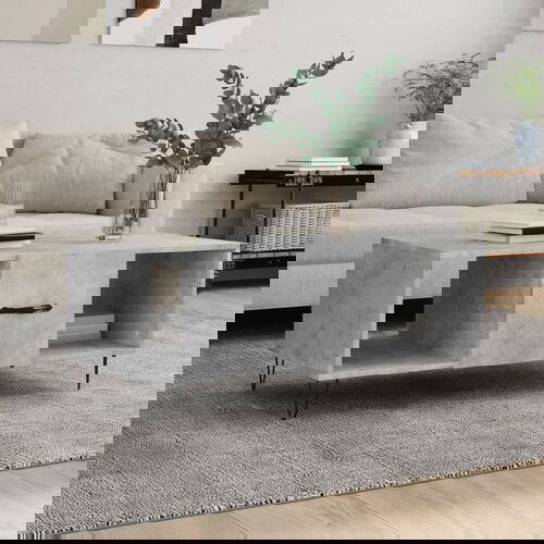 vidaXL Stolić za kavu boja betona 102 x 50 x 40 cm konstruirano drvo Cijene