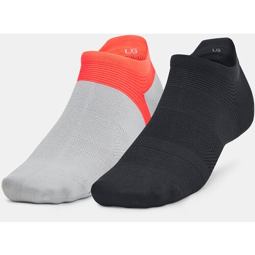 Under Armour Socks UA AD Run Lite 2pk NS Tab-GRY - Unisex Slike