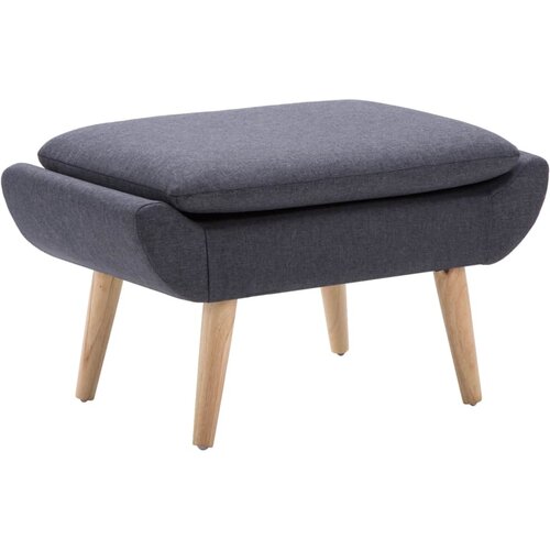 vidaXL Tabure s presvlakom od tkanine 73 x 43 x 42 cm tamnosivi Cijene