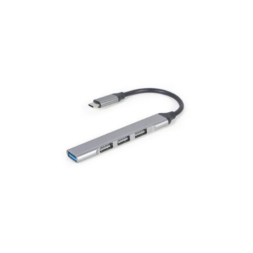  USB HUB GEMBIRD 4-port Type-C GEMBIRD (USB3 x 1 port, USB2 x 3 ports), silver, UHB-CM-U3P1U2P3-02 Cijene