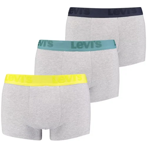 Levi's 3PACK men's boxers Levis gray (905042001 015)