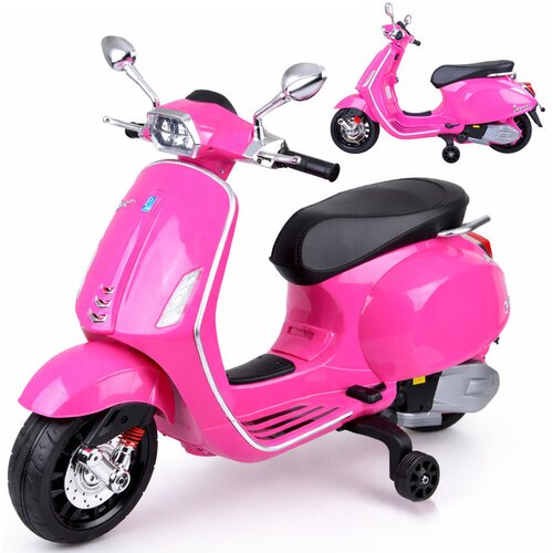 Vespa na akumulator 2x2 roza Slike