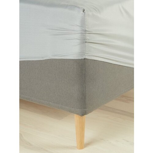  Čar&amp;scaron;av sa lasti&amp;scaron;em mikro 180x200x25 siva Slike