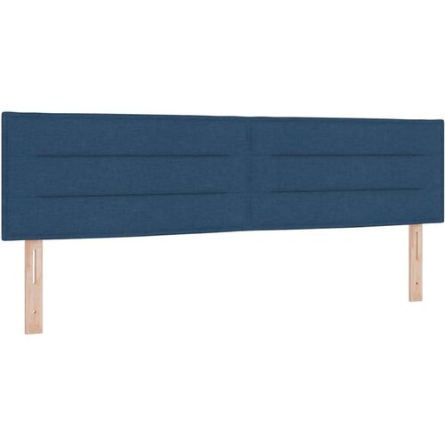 Box spring krevet s madracem Plava 180 x 200 cm tkanina Slike
