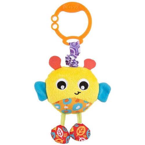 Playgro plišana potezalica/zakačaljka žuta Slike
