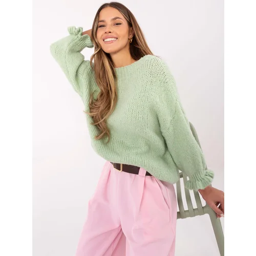 Italy Moda Sweater-MI-SW-2912.10X-pistachio Italy Moda Sweater-MI-SW-2912.10X-pistachio