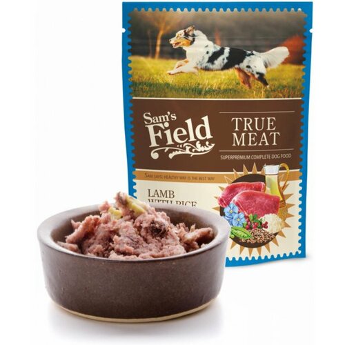 Sams Field true meat puppy - ćuretina sa lososom i lanenim uljem 260g Cene