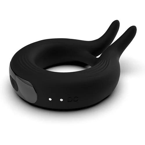 Woomy Marry Me Rechargeable Vibrating Ring Black