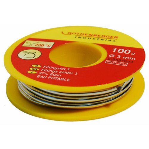 Rothenberger VARILNI PRIBOR LOT ZA FITINGE 3 MM 100 G DIN EN 29453 S-SN97CU3 Cene