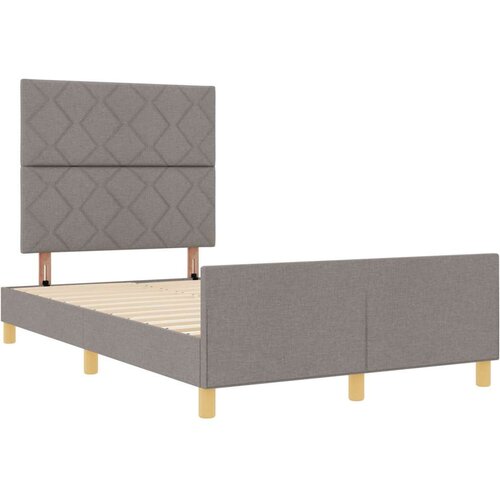 VidaXL Okvir kreveta u taupe boji 120x200 cm Tkanina Slike