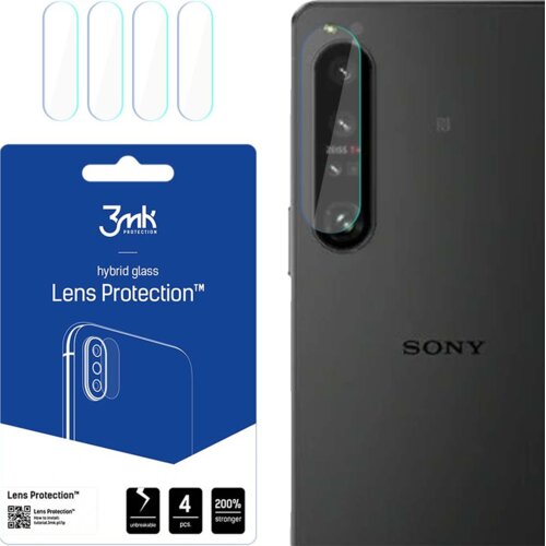 3mk 4x Staklo za kameru za Sony Xperia 1 IV - Prozirna Cijene