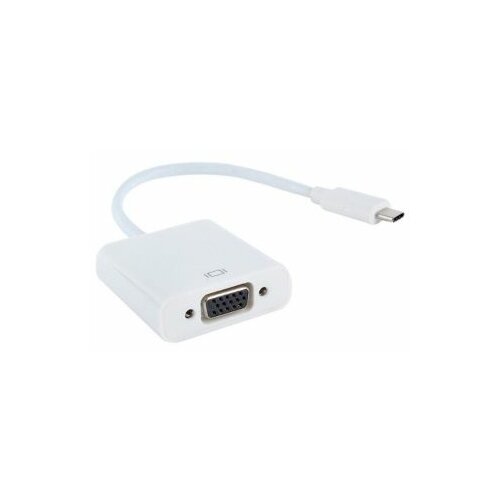 E-green Adapter USB 3.1 tip C (M) - VGA (F) beli Slike