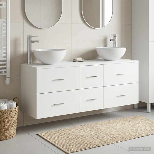  Set ormarića za kupaonicu 3 kom. 49,5 x 35 x 63 cm Cijene
