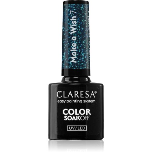 Claresa SoakOff UV/LED Color Make a Wish gel lak za nohte odtenek 7 5 g Cene