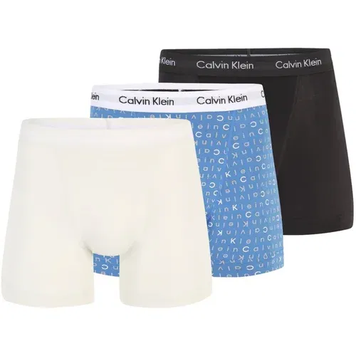 Calvin Klein Underwear Bokserice svijetloplava / crna / bijela
