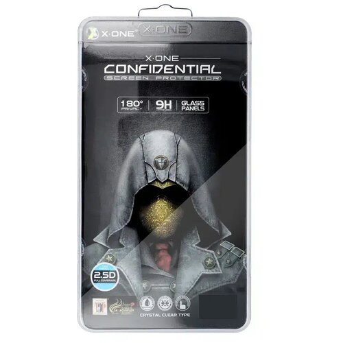 X-ONE Full Cover Extra Strong Privacy kaljeno staklo - za iPhone 16 / iPhone 15 (puno ljepilo) crno Cijene
