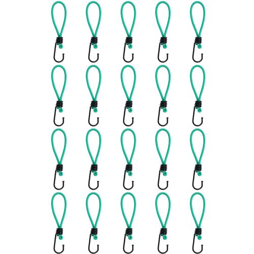 Užad za bungee s kukama 20 kom 15 cm Cene