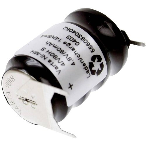 Varta V4/80H-SLF ++/- gumbni akumulator 80H NiMH 80 mAh 4.8 V 1 kos, (20430875) Cene