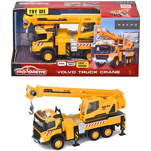 Simba Toys Majorette: Volvo kamion s dizalicom sa svjetlom i zvukom 22 cm - Cijene