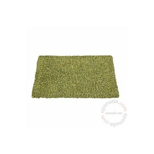 Saniplast tekstilan prostirka za kupatilo fantasy green 55x90 verde Slike