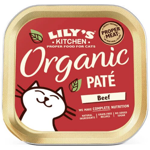 Lily's Kitchen organic Paté adult - govedina, piščanec in svinjina 85 g Cene