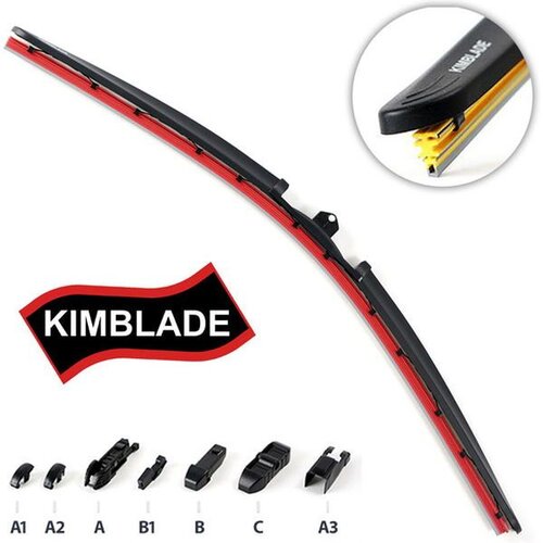  Metlica brisača flat 70cm kimblade - crvena Cene
