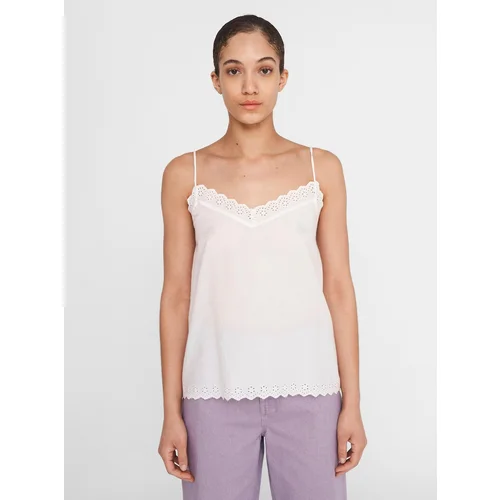 Noisy May White top with small pattern Audrey - Women