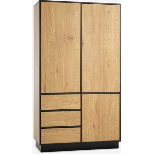 Linnea Ormar sa 3 vrata i 3 ladice 120x210cm, Krem Slike