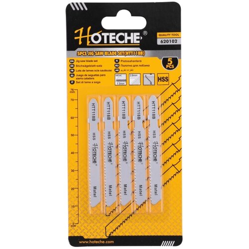 List testere ubodne za metal T118B 76mm 5/1 Hoteche Slike