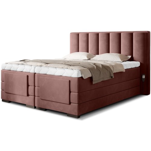 ELTAP Elektrini boxspring krevet Veros s podesivim uzglavljem i podnojem-180x200-Lukso 24 Cene