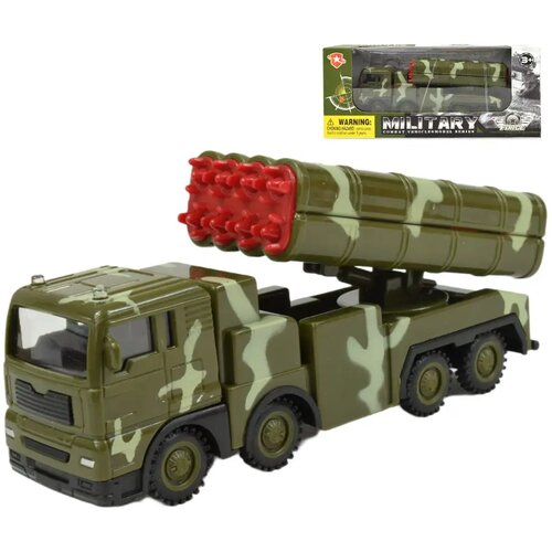 Magic Toys Military Force: Voja&scaron;ki tovornjak raketomet s kamuflažnim vzorcem 16 cm Cene